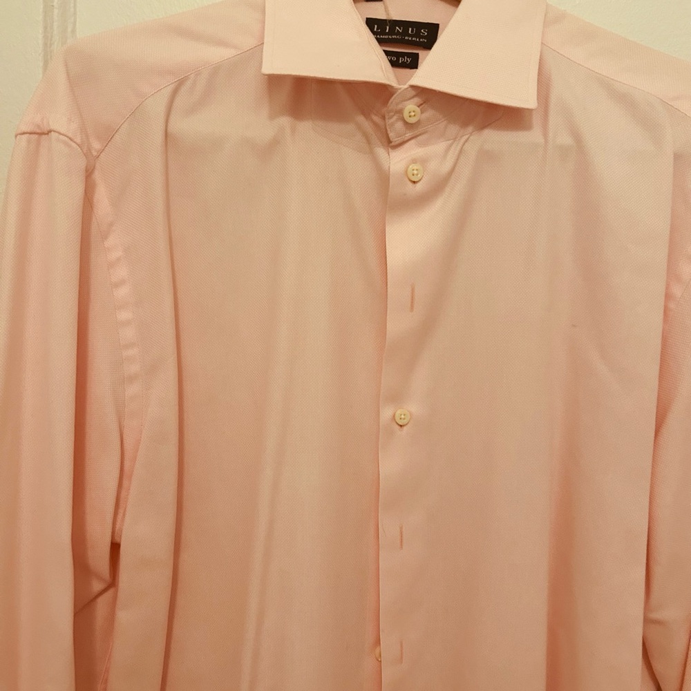 Men's Pink Dress Shirt -
